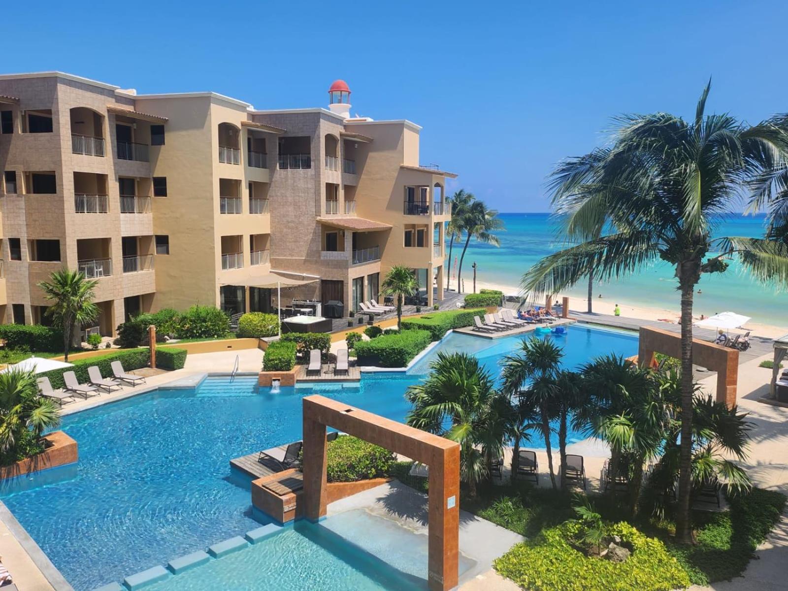 Ocean Front El Faro Reef 304 Aparthotel Playa del Carmen Exterior foto